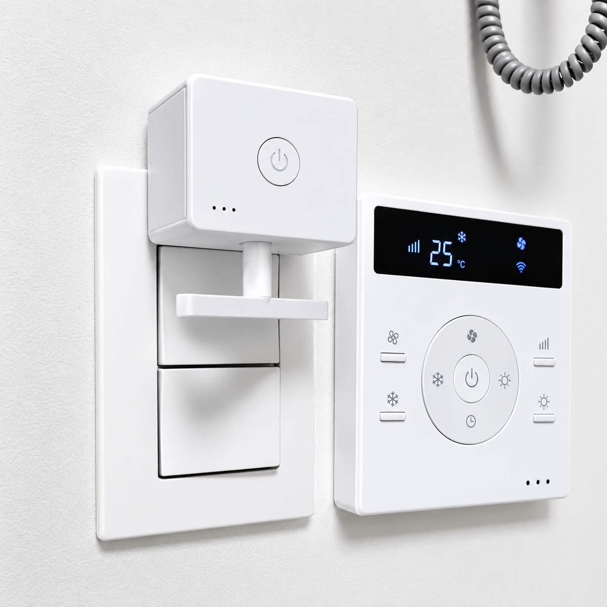 Wireless Smart Light Switch – Rechargeable Remote Control Button